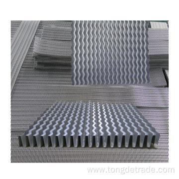 Supply serrate metal aluminum fins for cooling